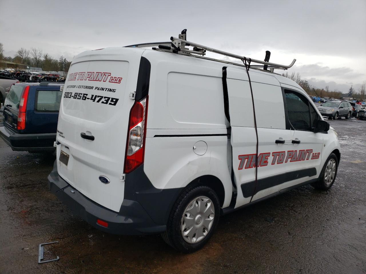 2014 Ford Transit VIN NM0LS7E77E1169386 Copart auction photo, all over damage thumbnail 3