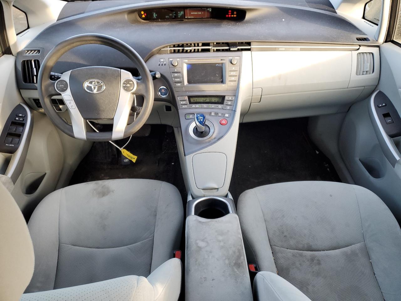 2014 Toyota Prius VIN JTDKN3DUXE0360294 Copart auction photo, front end / mechanical damage thumbnail 8