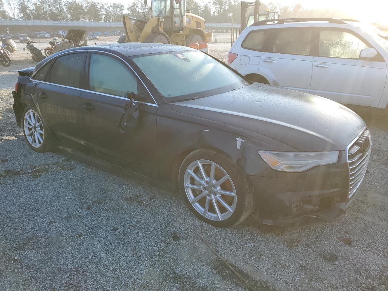 2017 Audi A6 VIN WAUF2AFC3HN030889 Copart auction photo, rear end / side damage thumbnail 4