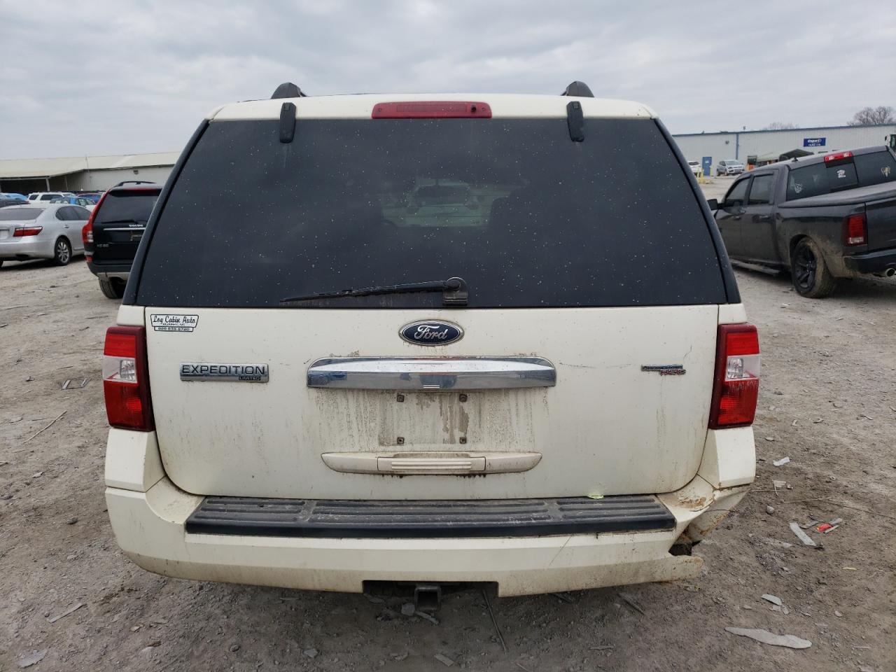 2007 Ford Expedition VIN 1FMFU19567LA78063 Copart auction photo, front end / rear end damage thumbnail 6
