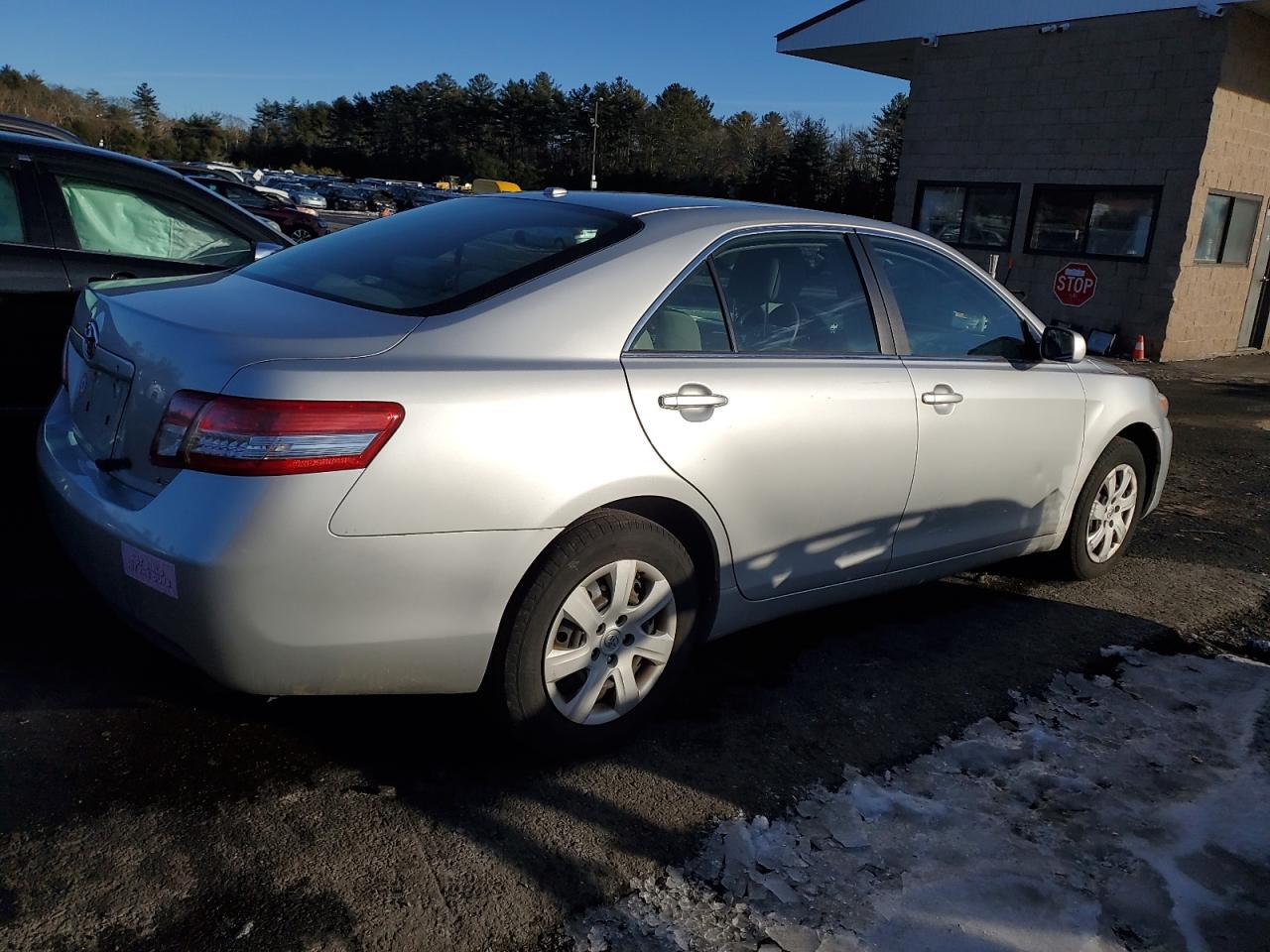 2010 Toyota Camry VIN 4T1BF3EK7AU046532 Copart auction photo, front end / rear end damage thumbnail 3