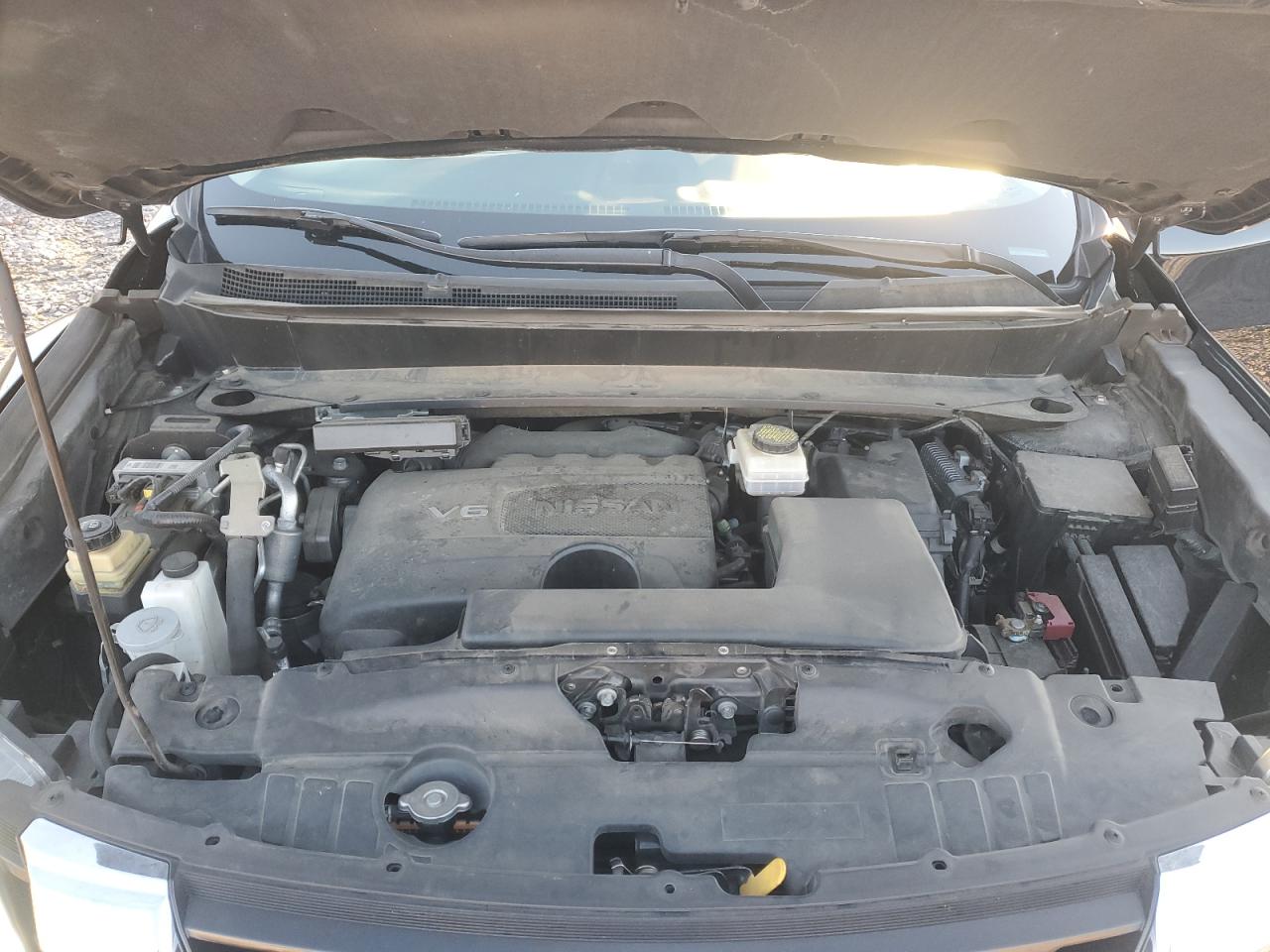 2017 Nissan Pathfinder VIN 5N1DR2MN4HC684632 Copart auction photo, front end damage thumbnail 14