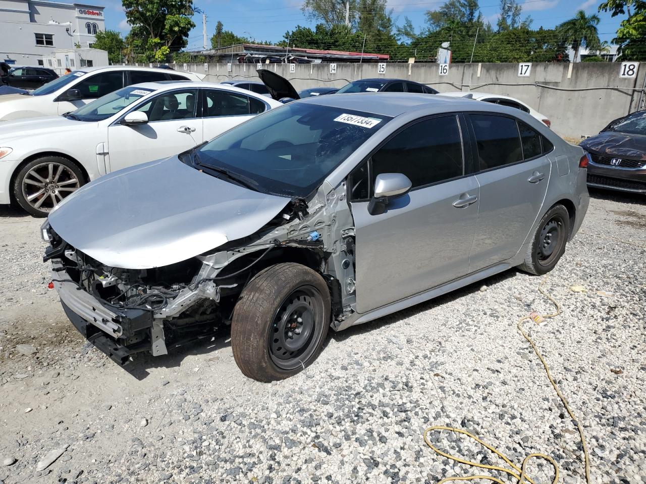2021 Toyota Corolla VIN JTDEPMAE0MJ184584