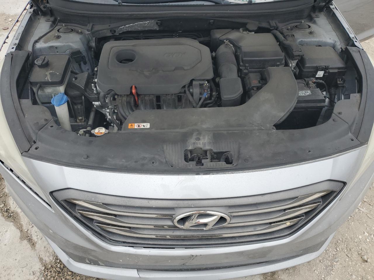 2017 Hyundai Sonata VIN 5NPE34AF1HH552287 Copart auction photo, front end damage thumbnail 12