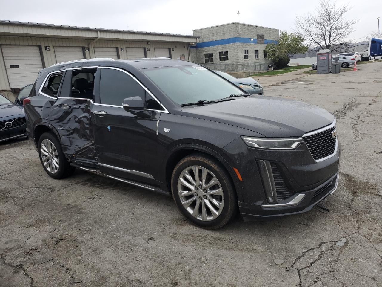 2020 Cadillac XT6 VIN 1GYKPDRS1LZ189459 Copart auction photo, side damage thumbnail 4