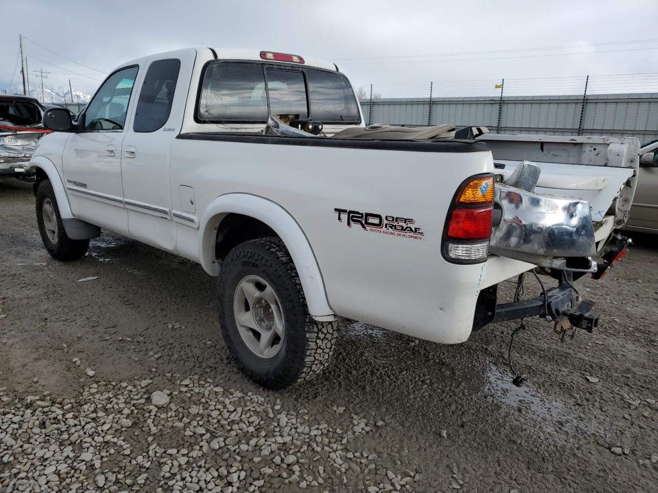 2001 Toyota Tundra VIN 5TBBT48171S132569 Copart auction photo, front end / rear end damage thumbnail 2