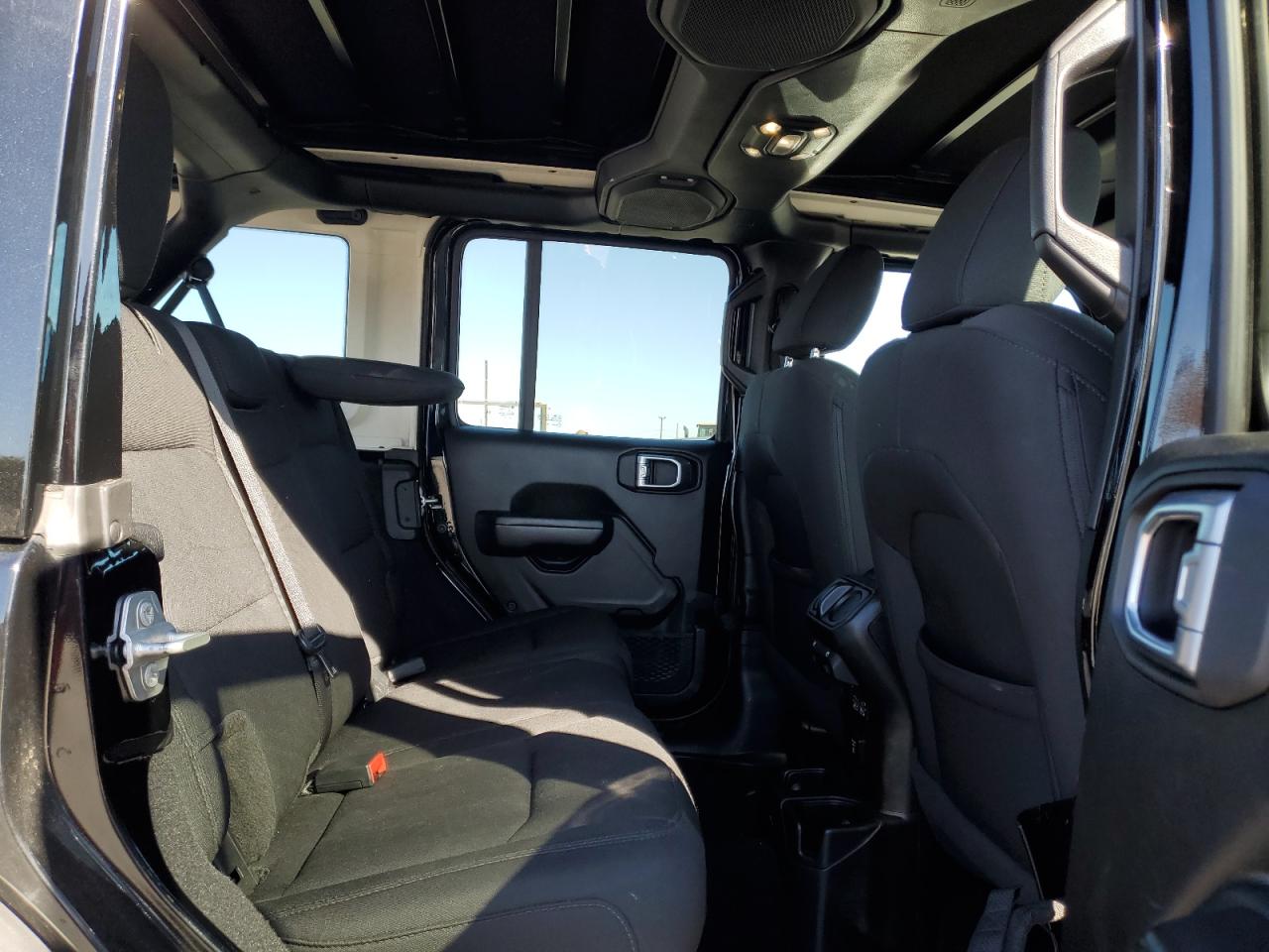 2021 Jeep Wrangler VIN 1C4HJXDGXMW714608 Copart auction photo, vandalism damage thumbnail 11
