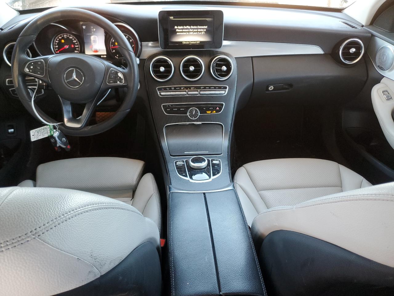 2018 Mercedes-Benz C-klasse VIN 55SWF4JB1JU277337 Copart auction photo, rear end damage thumbnail 8