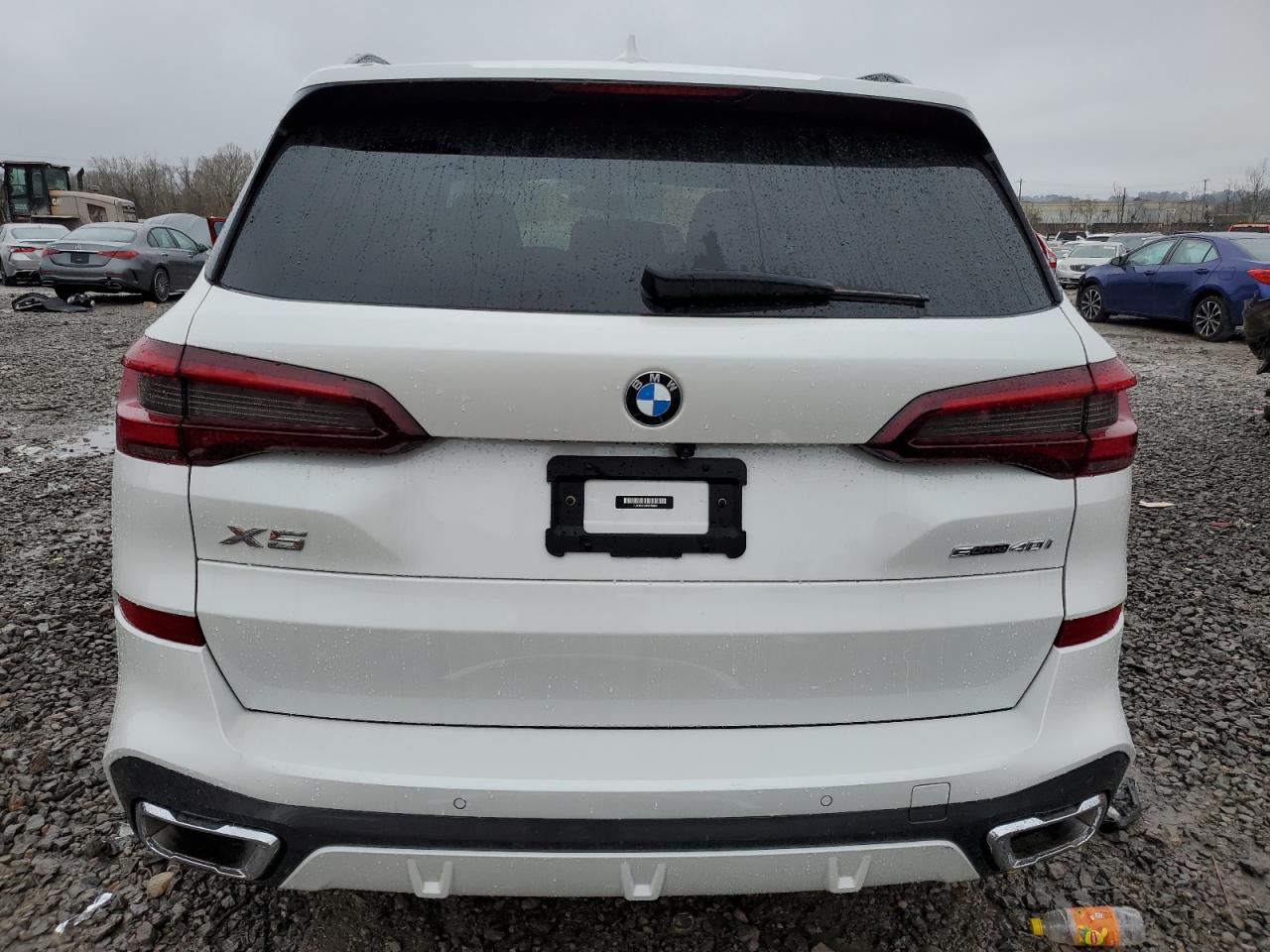 2023 BMW X5 VIN 5UXCR4C05P9R78830 Copart auction photo, front end / side damage thumbnail 6