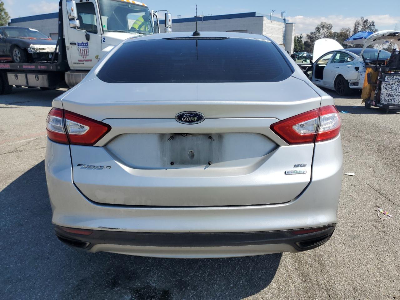 2014 Ford Fusion VIN 3FA6P0H92ER227826 Copart auction photo, front end / mechanical damage thumbnail 6