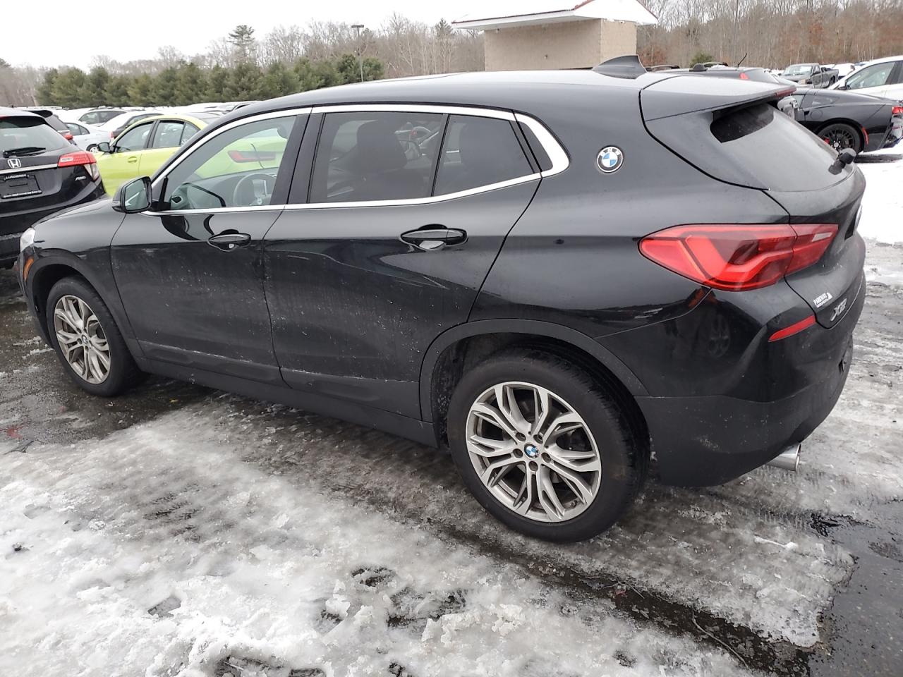 2018 BMW X2 VIN WBXYJ5C37JEF77007 Copart auction photo, front end / undercarriage damage thumbnail 2
