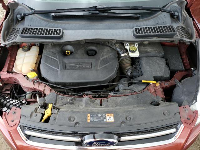 2014 Ford Escape VIN 1FMCU9J98EUB14469 Copart auction photo, front end / side damage thumbnail 12