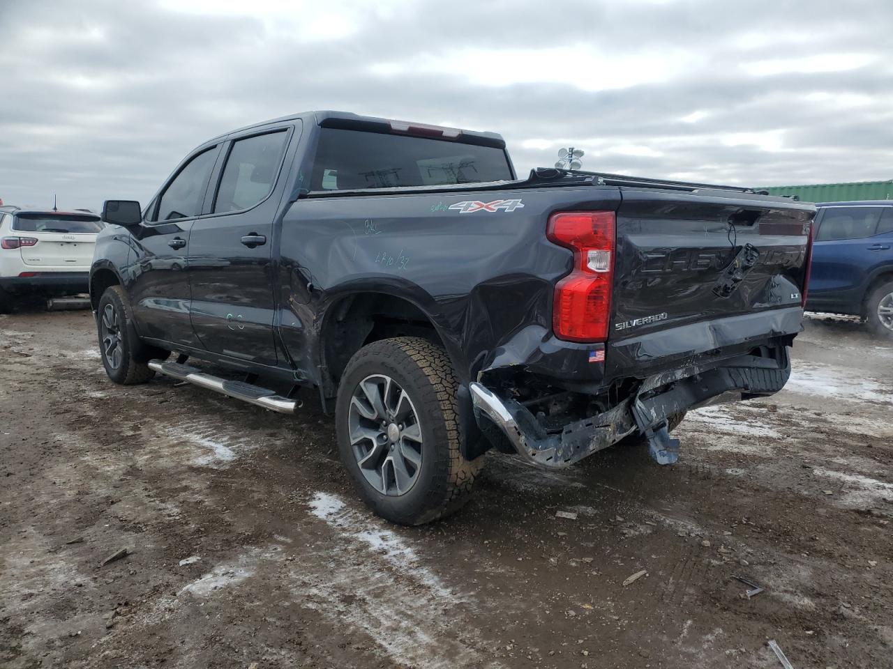 2023 Chevrolet Silverado VIN 2GCUDDEDXP1153475 Copart auction photo, all over damage thumbnail 2