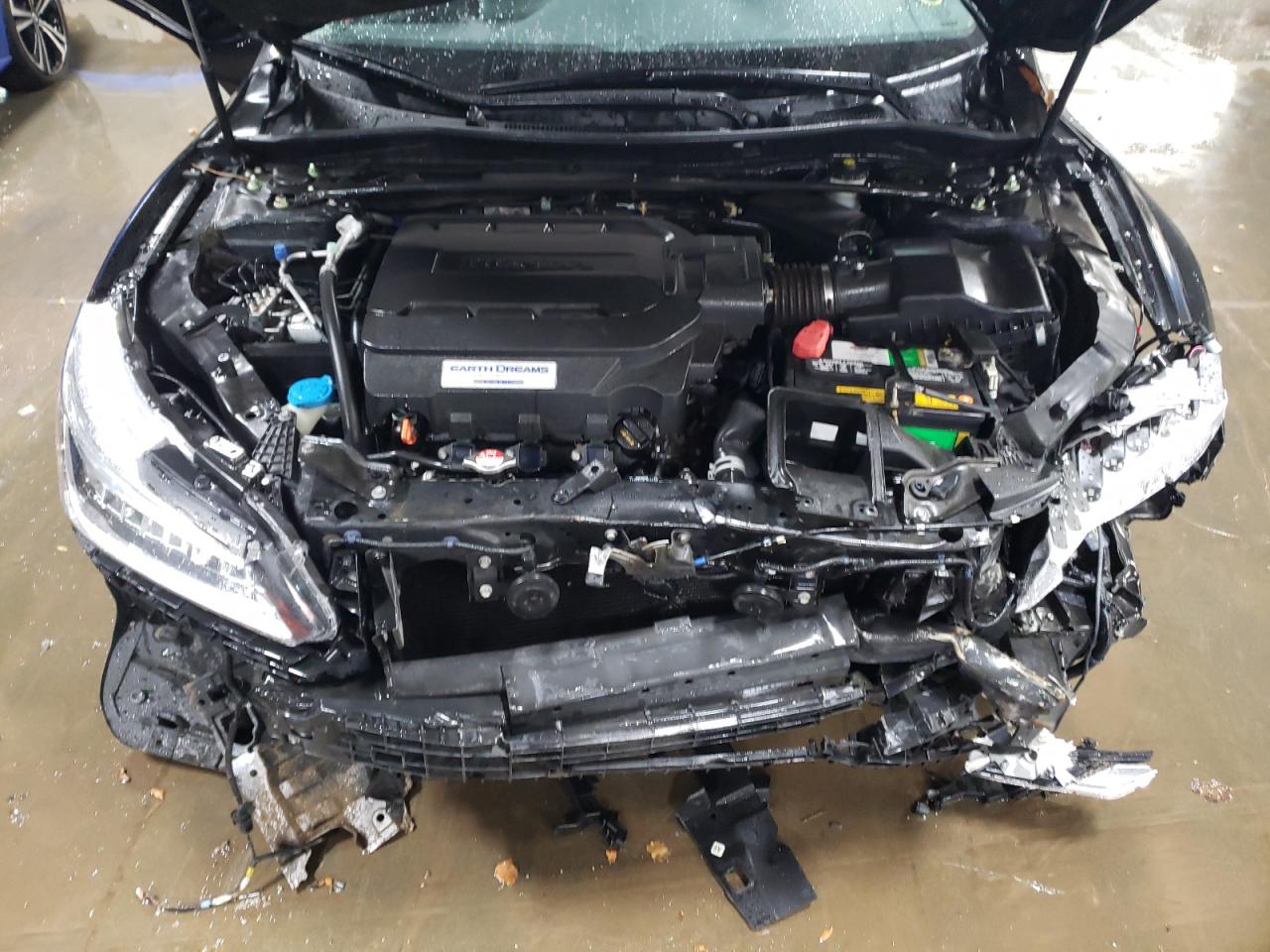 2016 Honda Accord VIN 1HGCR3F91GA032214 Copart auction photo, front end damage thumbnail 11