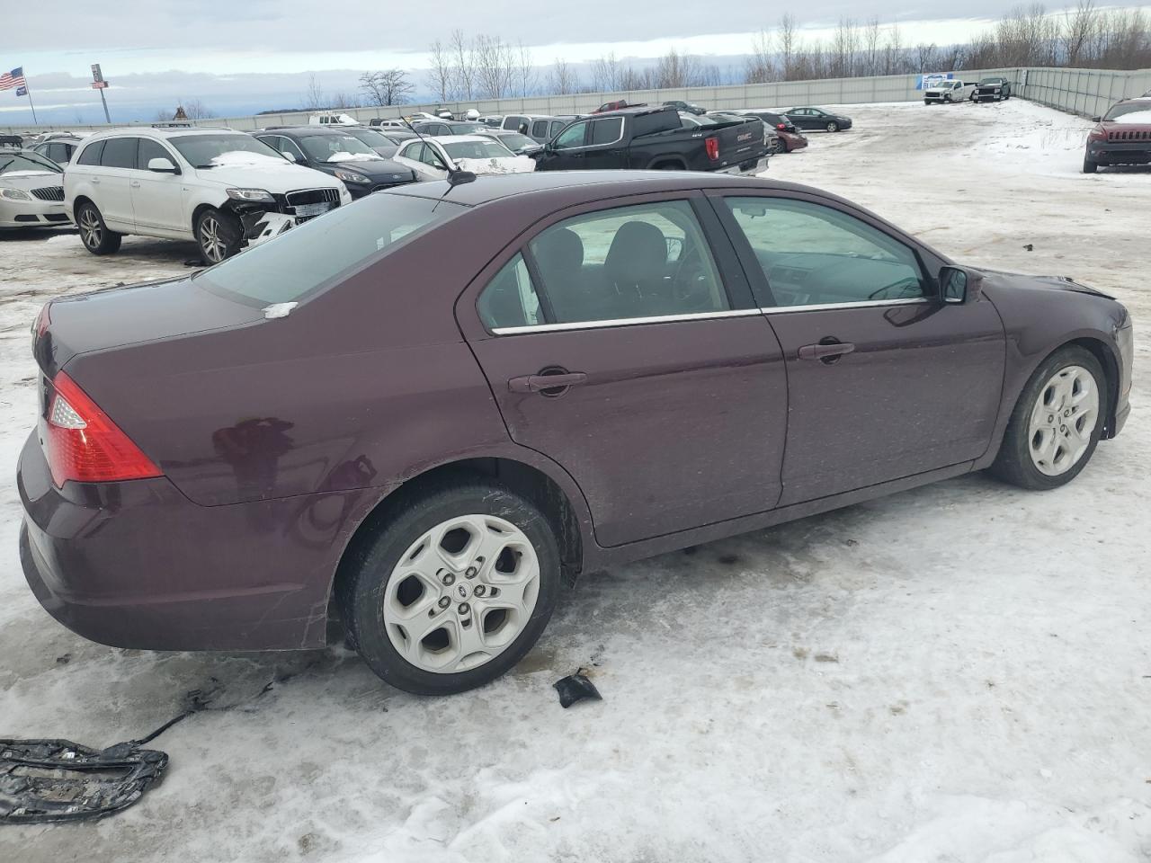 2011 Ford Fusion VIN 3FAHP0HA1BR121284 Copart auction photo, front end damage thumbnail 3