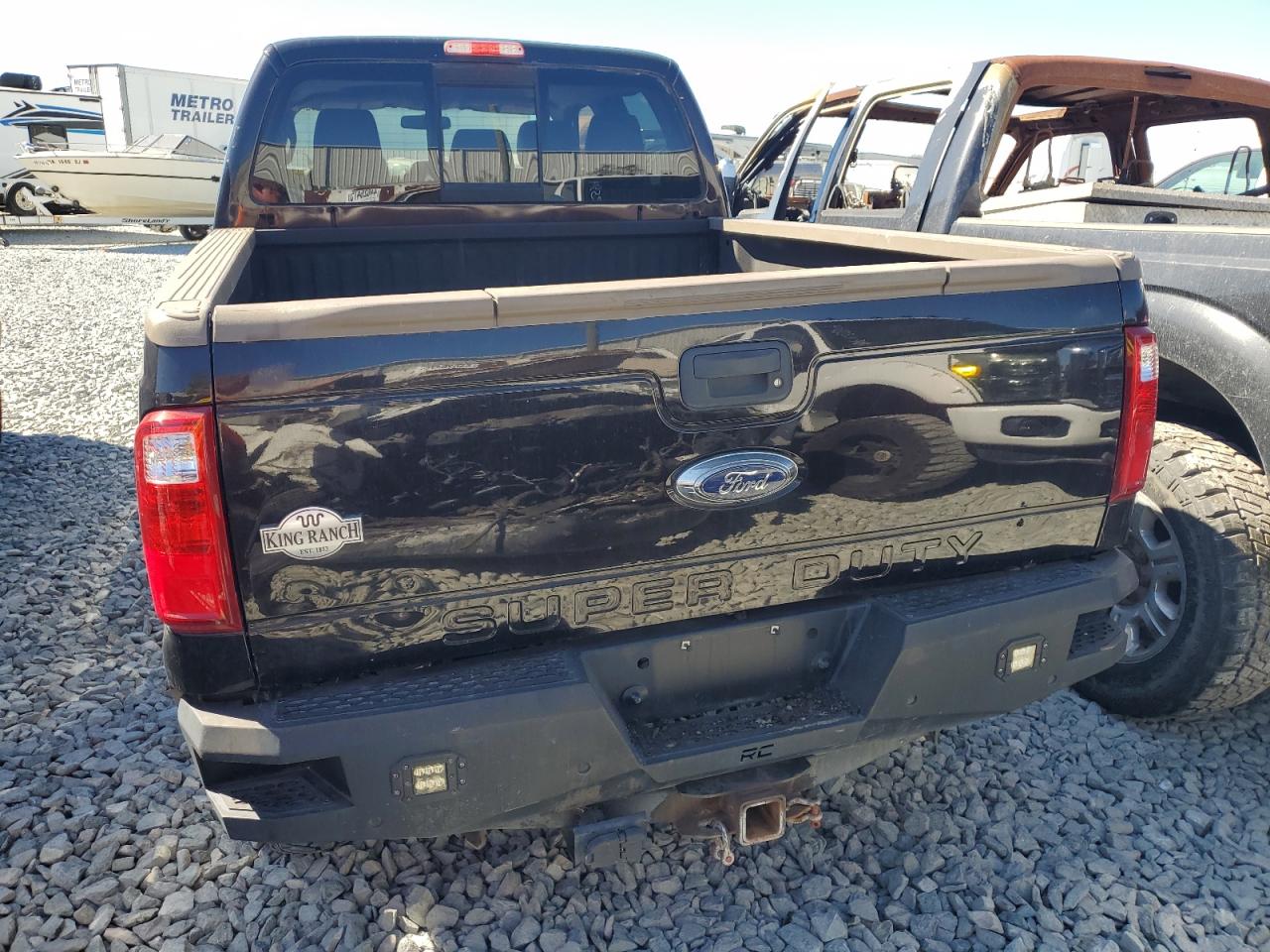 2014 Ford F250 VIN 1FT7W2BT8EEA19857 Copart auction photo, all over damage thumbnail 6