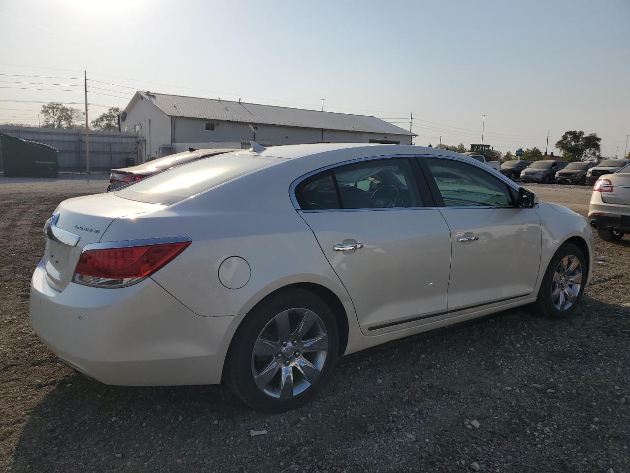 2012 Buick LaCrosse VIN 1G4GD5E37CF352976 Copart auction photo, side damage thumbnail 3
