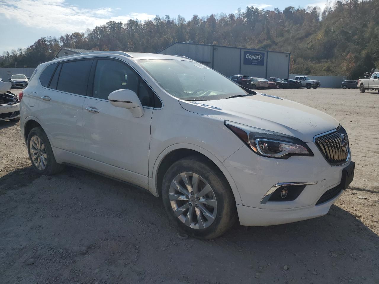 2017 Buick Envision VIN LRBFXDSA1HD086215 Copart auction photo, undercarriage / minor dent/scratches damage thumbnail 4