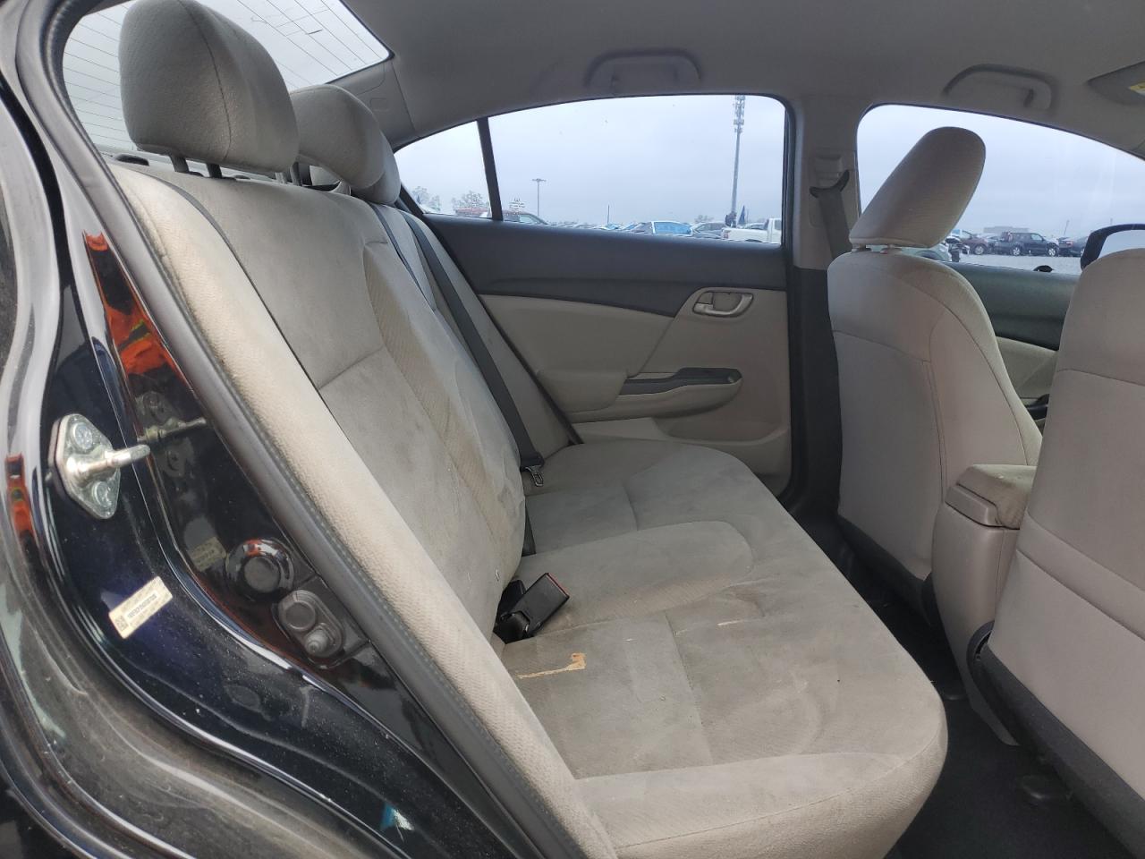 2013 Honda Civic VIN 19XFB2F59DE007030 Copart auction photo, front end damage thumbnail 10
