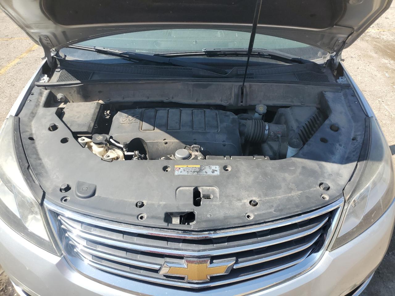2015 Chevrolet Traverse VIN 1GNKRGKD6FJ278676 Copart auction photo, rear end damage thumbnail 13