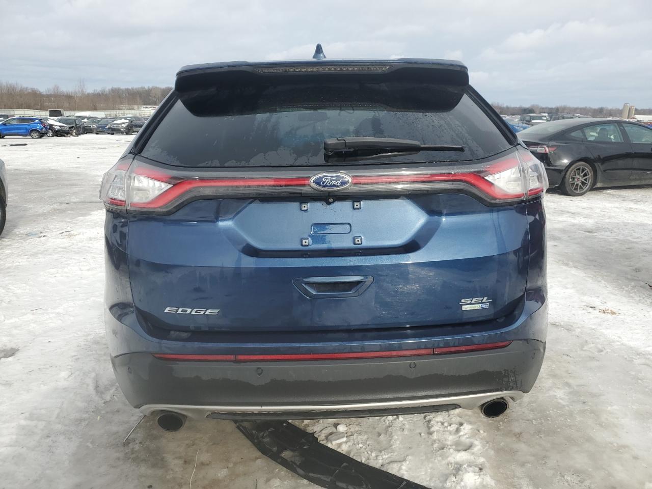 2017 Ford Edge VIN 2FMPK4J97HBC35952 Copart auction photo, front end damage thumbnail 6