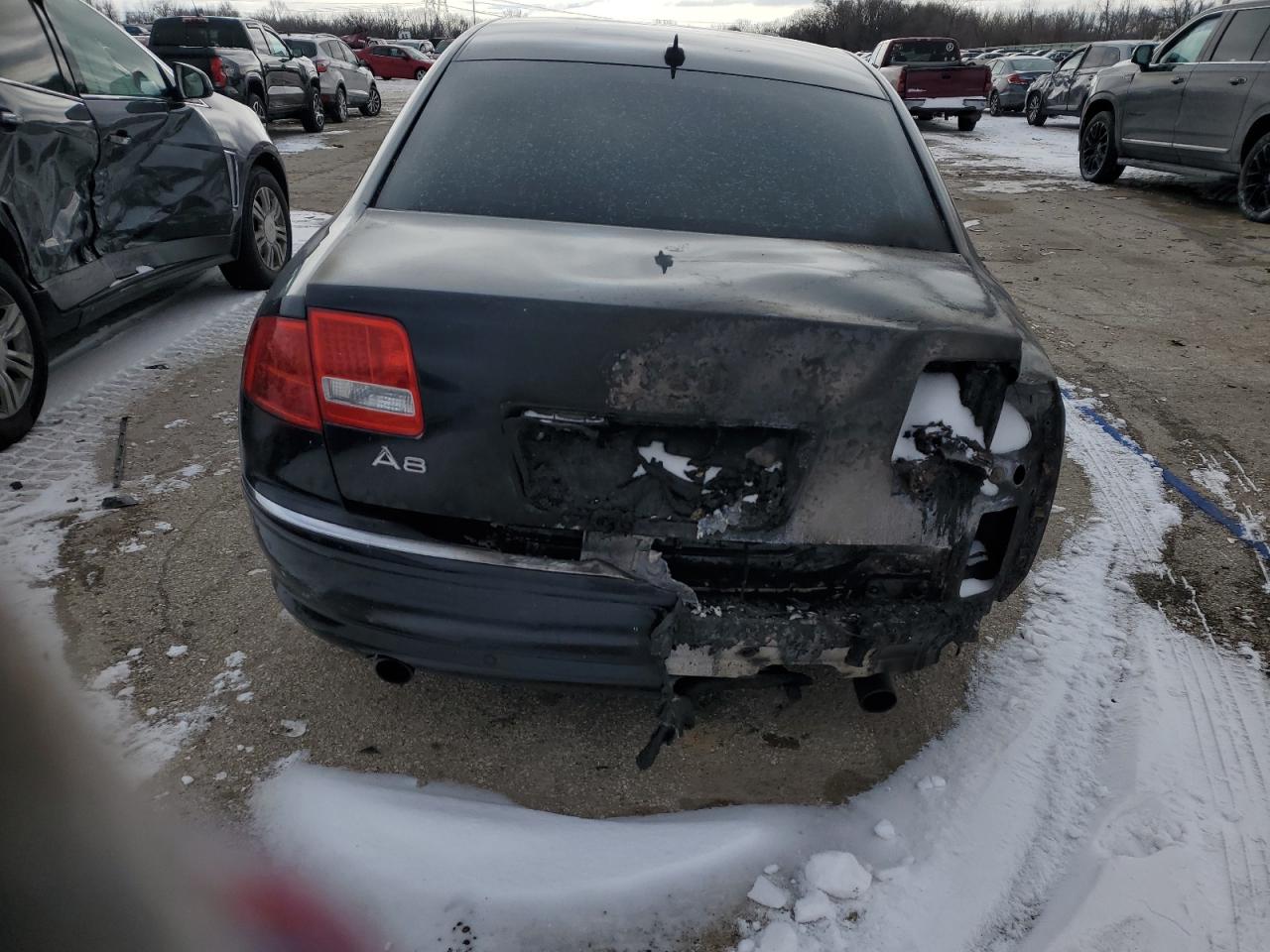 2007 Audi A8 VIN WAULV44E27N023317 Copart auction photo, burn / minor dent/scratches damage thumbnail 6