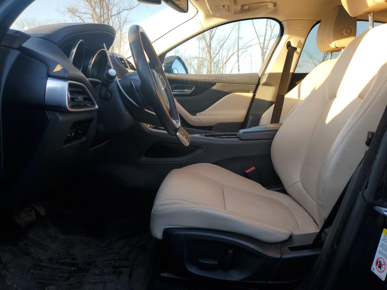 2018 Jaguar F-Pace VIN SADCJ2EV0JA243527 Copart auction photo, side damage thumbnail 7
