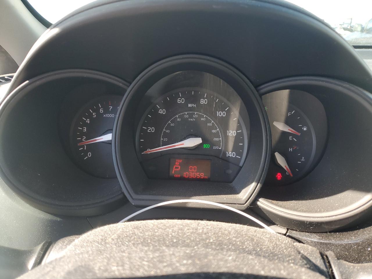 2016 KIA Rio VIN KNADM4A32G6664164 Copart auction photo, front end damage thumbnail 9