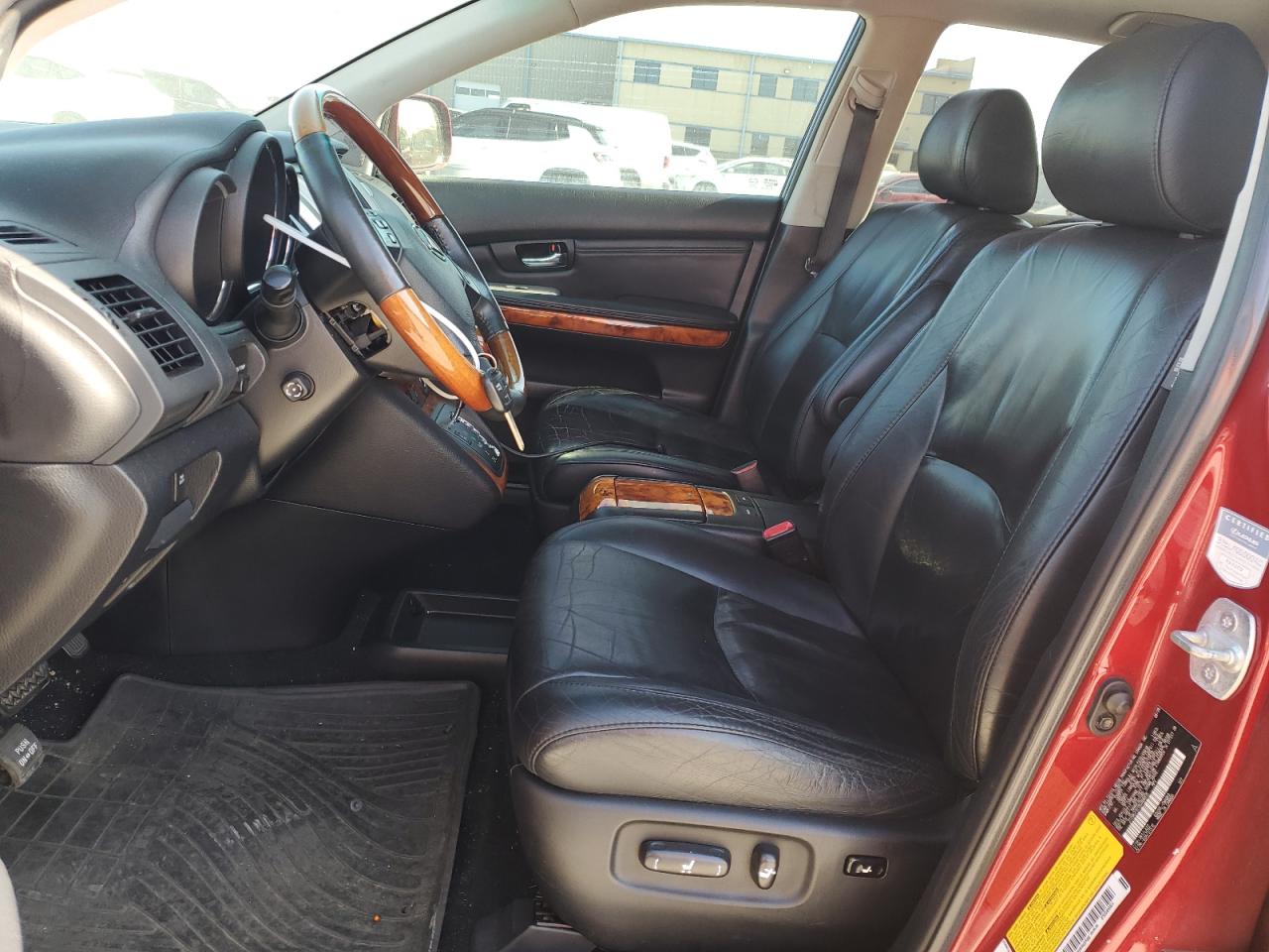 2009 Lexus RX VIN 2T2GK31U19C068835 Copart auction photo, front end / side damage thumbnail 7