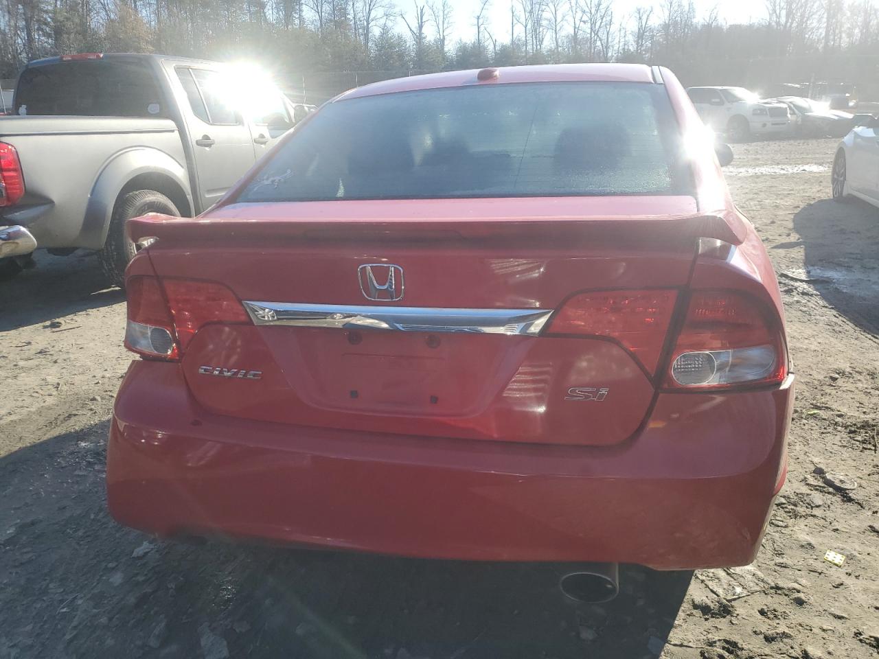 2009 Honda Civic VIN 2HGFA55589H708368 Copart auction photo, all over / undercarriage damage thumbnail 6