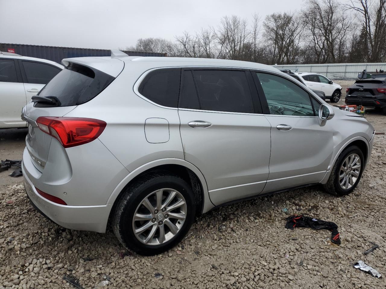 2019 Buick Envision VIN LRBFX2SA8KD004248 Copart auction photo, front end damage thumbnail 3