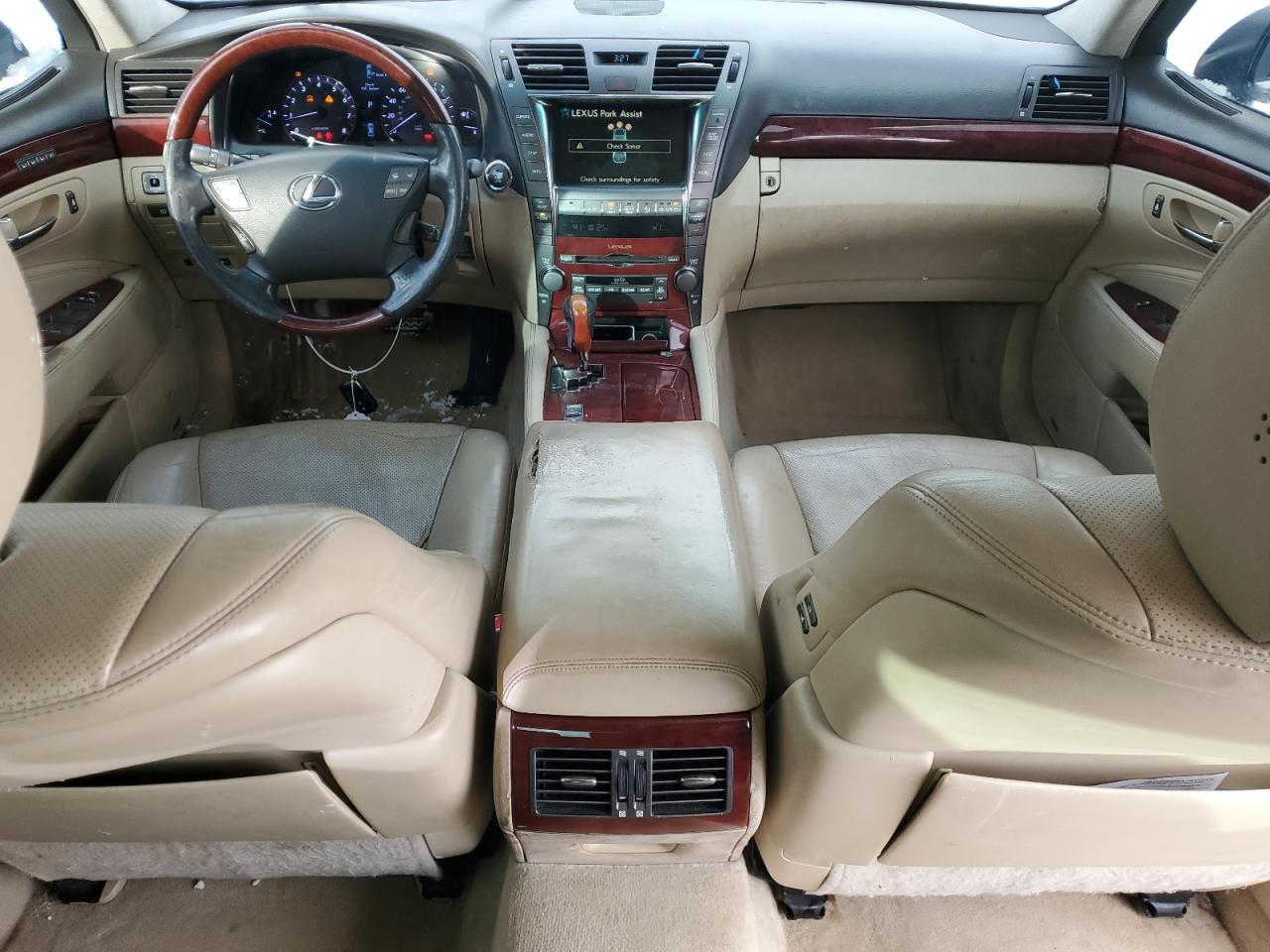 2007 Lexus LS VIN JTHGL46F975007498 Copart auction photo, front end damage thumbnail 8