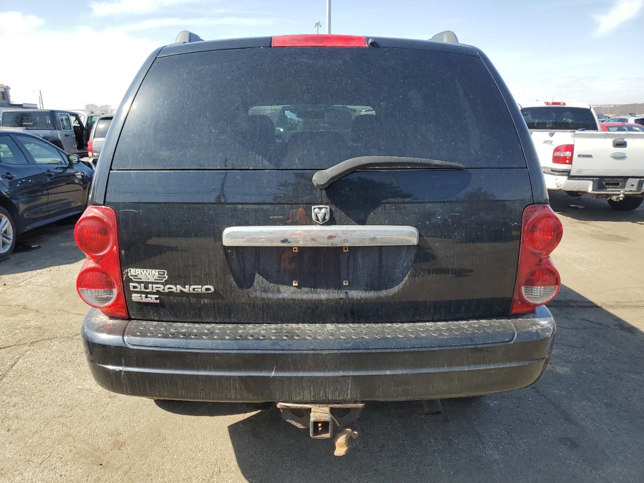 2006 Dodge Durango VIN 1D4HD48K36F130223 Copart auction photo, front end / rear end damage thumbnail 6