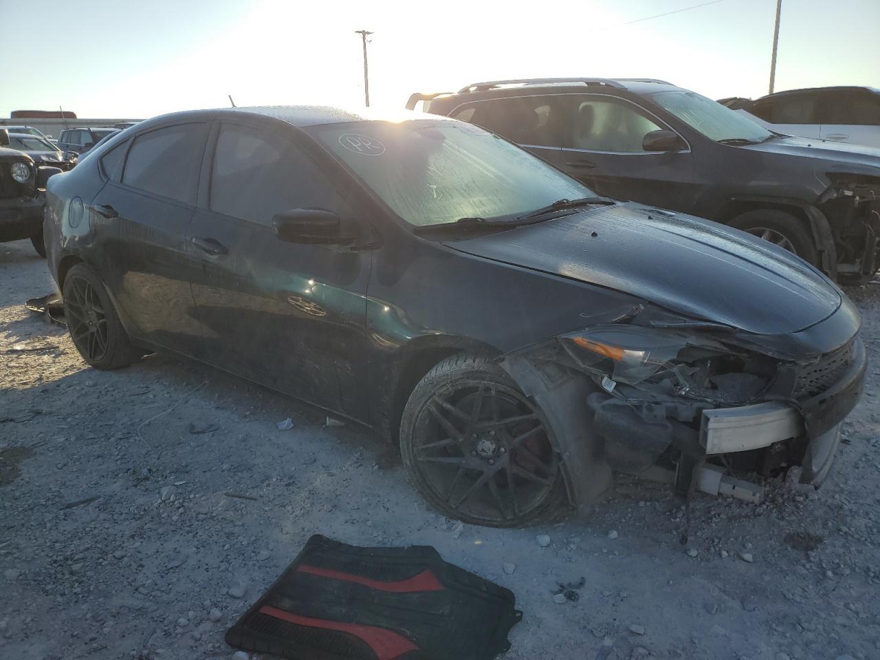 2015 Dodge Dart VIN 1C3CDFBBXFD266182 Copart auction photo, front end damage thumbnail 4