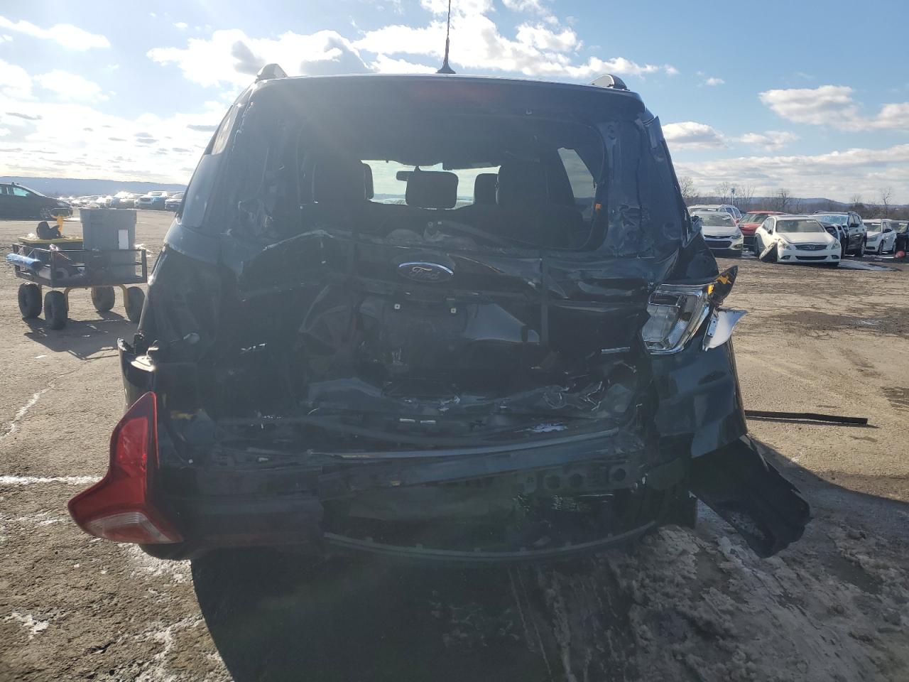 2019 Ford Explorer VIN 1FM5K8DH1KGB27330 Copart auction photo, rear end / front end damage thumbnail 6
