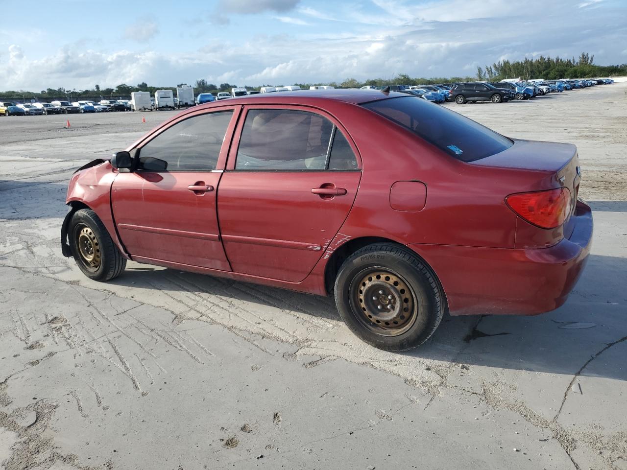 2004 Toyota Corolla VIN 1NXBR32E64Z269168 Copart auction photo, front end / mechanical damage thumbnail 2