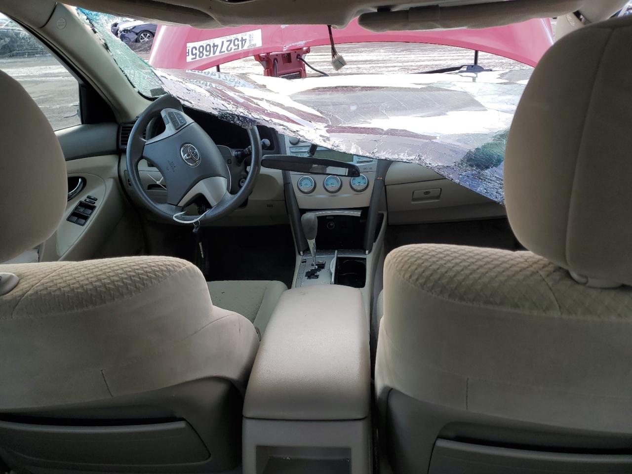 2009 Toyota Camry VIN 4T1BE46K09U320382 Copart auction photo, rollover damage thumbnail 8