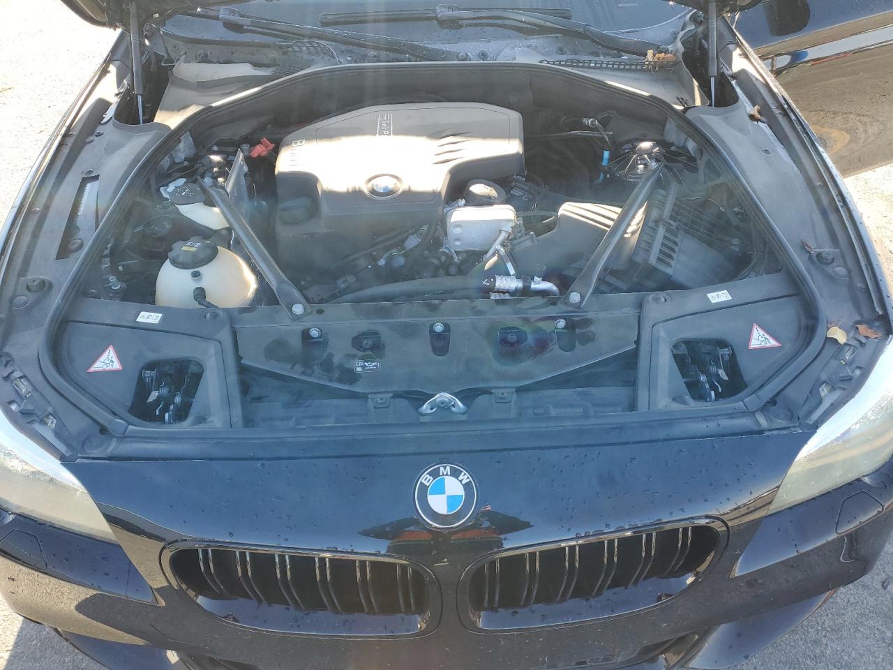 2016 BMW 5er VIN WBA5A7C56GG146291 Copart auction photo, side / rear end damage thumbnail 12
