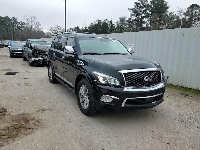 2016 Infiniti QX80 VIN JN8AZ2ND3G9801176 Copart auction photo, front end / minor dent/scratches damage thumbnail 12