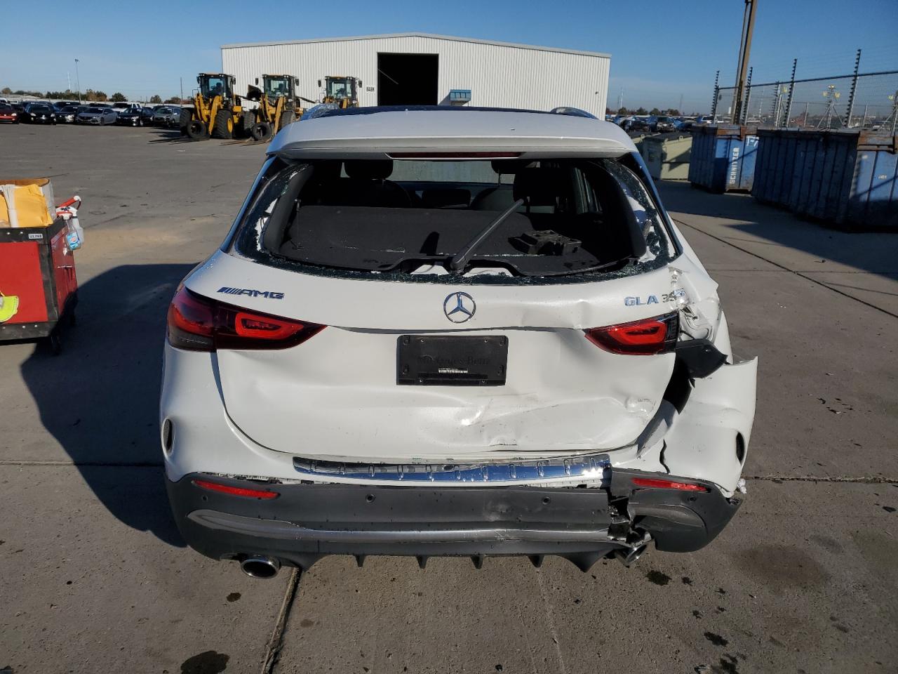 2022 Mercedes-Benz GLA-klasse VIN W1N4N5BB9NJ380688 Copart auction photo, rear end damage thumbnail 6