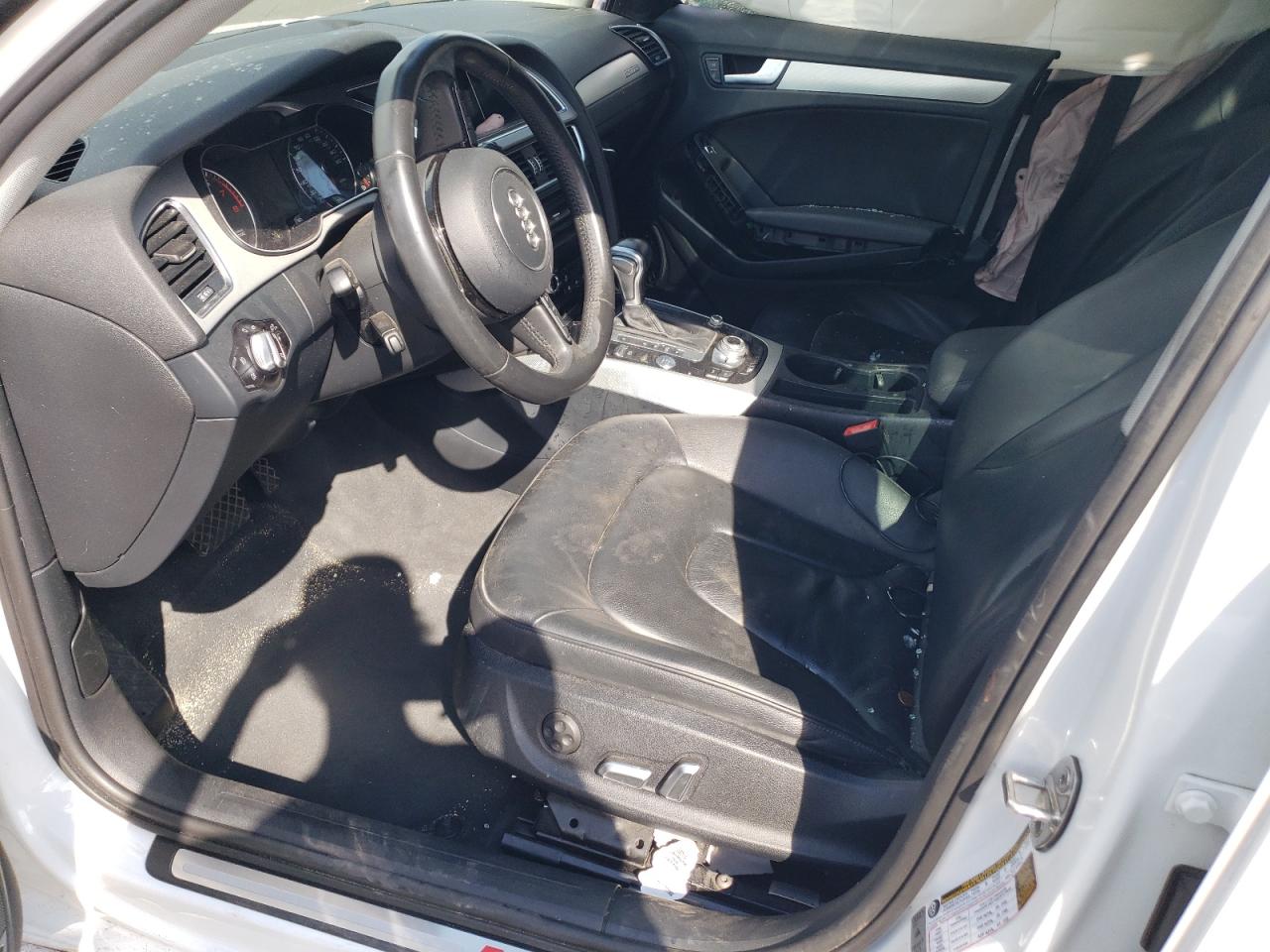 2016 Audi A4 VIN WAUBFAFL8GN016505 Copart auction photo, side / front end damage thumbnail 7