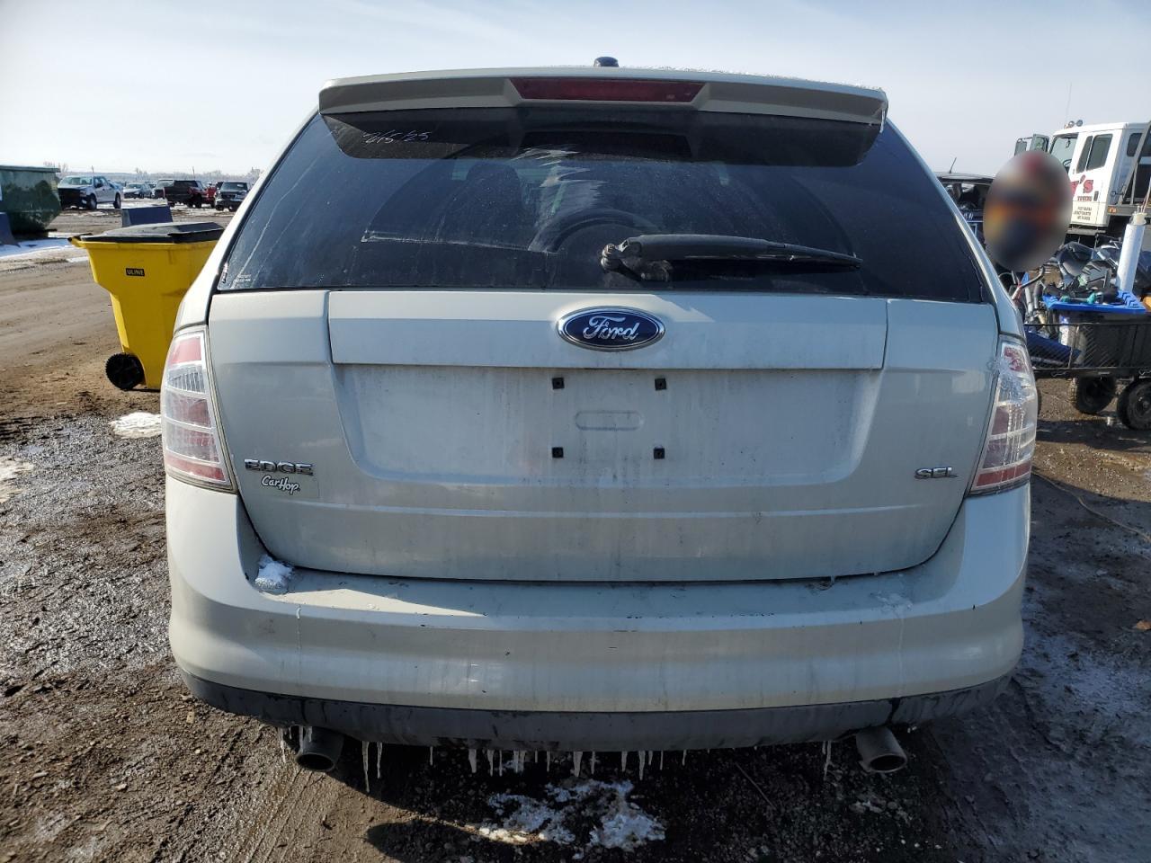 2007 Ford Edge VIN 2FMDK38C67BB15072 Copart auction photo, front end damage thumbnail 6