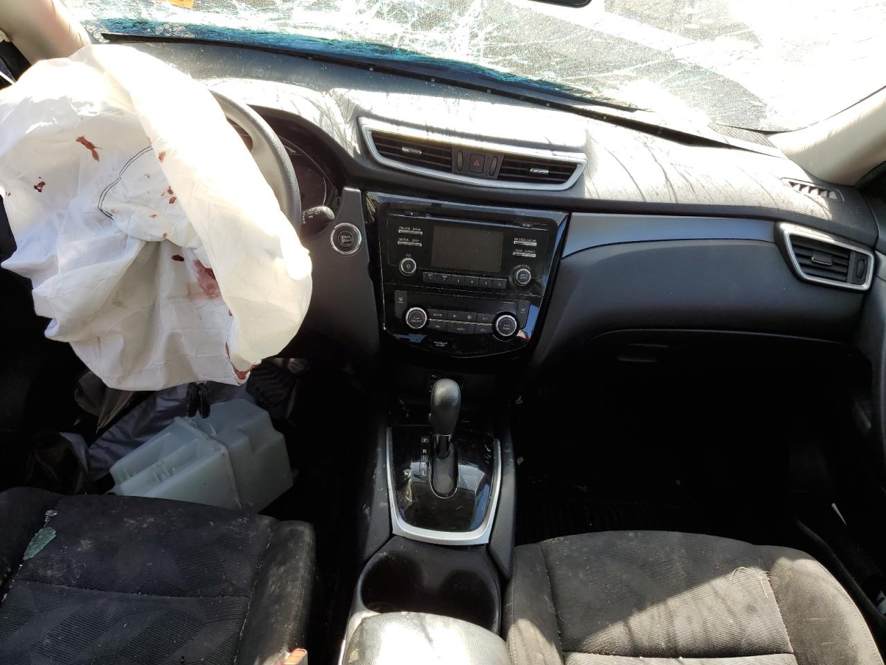 2015 Nissan Rogue VIN KNMAT2MV5FP506775 Copart auction photo, biohazard/chemical / front end damage thumbnail 8