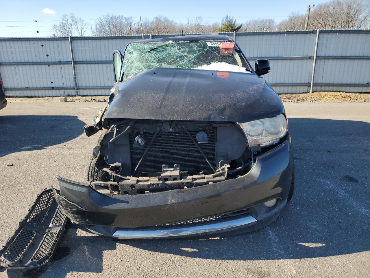 2011 Dodge Durango VIN 1D4RE4GG3BC732534 Copart auction photo, frame damage / all over damage thumbnail 5