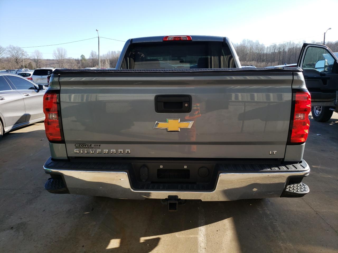 2015 Chevrolet Silverado VIN 3GCUKREC2FG382734 Copart auction photo, all over damage thumbnail 6