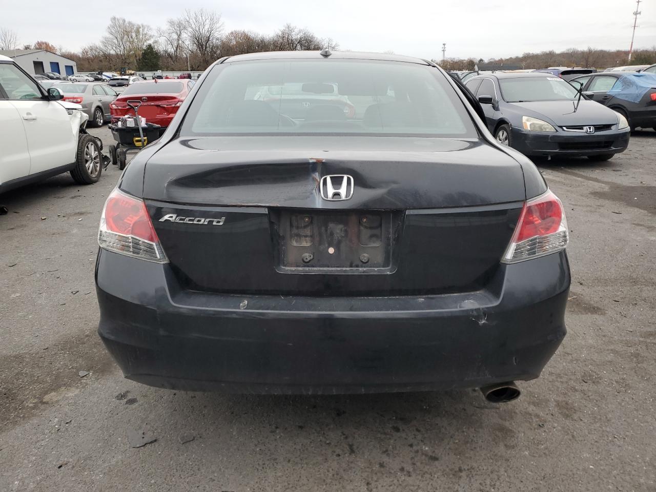 2008 Honda Accord VIN 1HGCP26878A048300 Copart auction photo, front end / rear end damage thumbnail 6