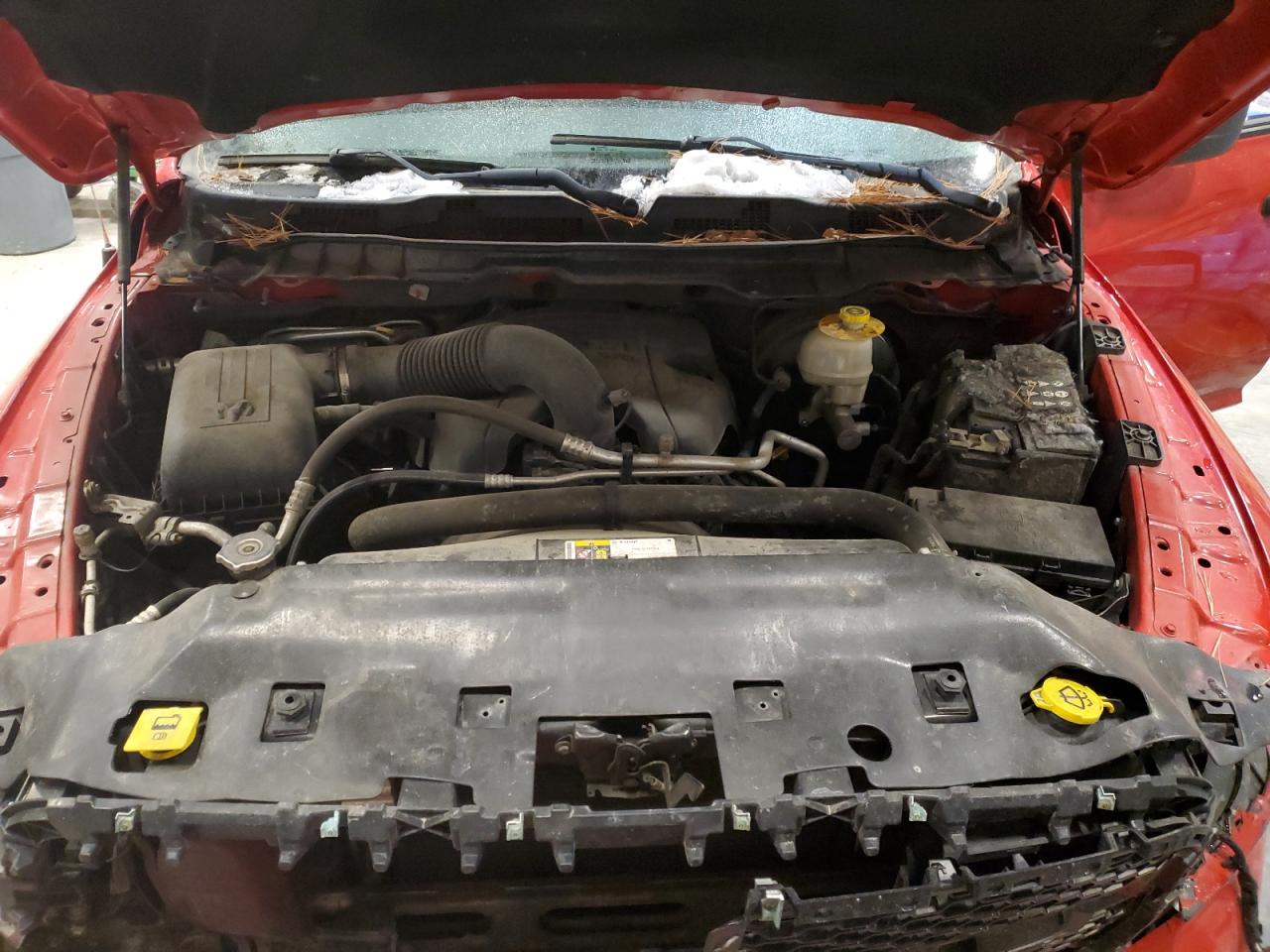 2016 RAM 1500 VIN 1C6RR7ST0GS134509 Copart auction photo, front end damage thumbnail 11