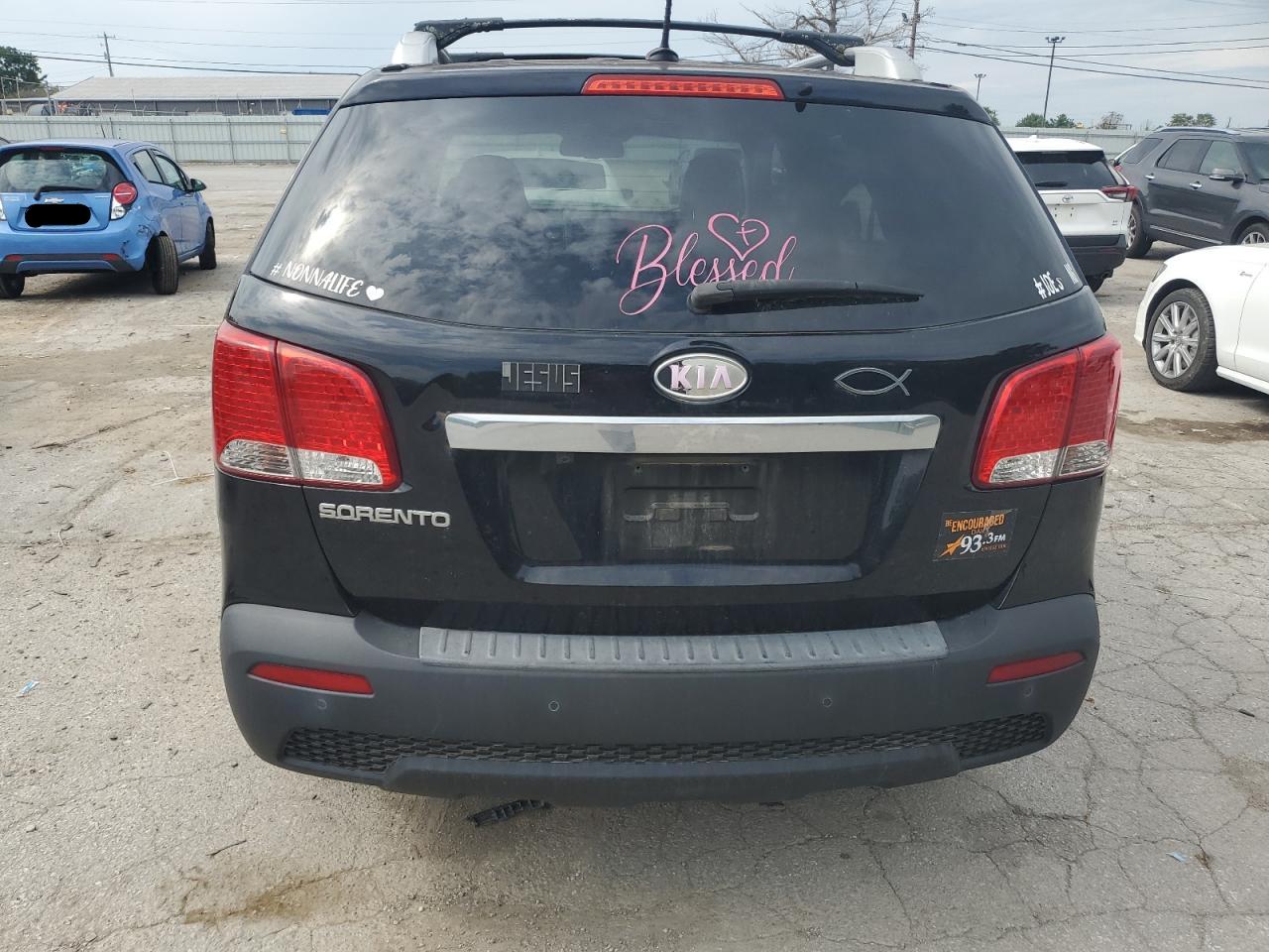 2013 KIA Sorento VIN 5XYKT3A62DG414028 Copart auction photo, front end damage thumbnail 6