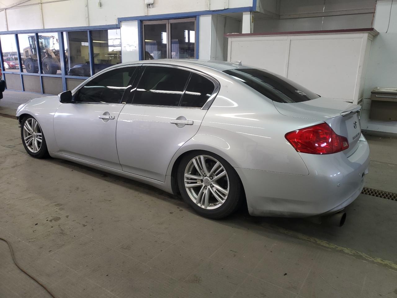 2012 Infiniti G VIN JN1CV6AP2CM932181 Copart auction photo, front end damage thumbnail 2
