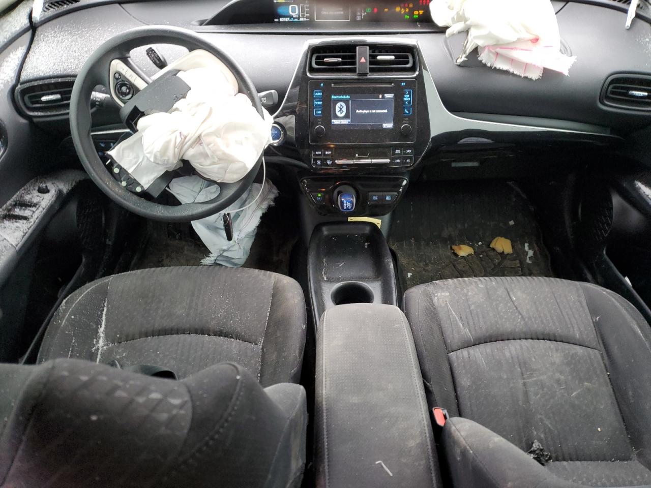 2017 Toyota Prius VIN JTDKBRFUXH3040758 Copart auction photo, front end / rear end damage thumbnail 8